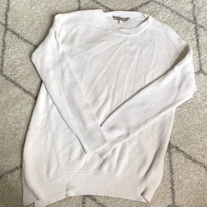 white xs athleta crewneck
